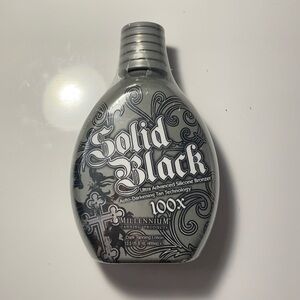 Solid Black Dark Tanning Lotion